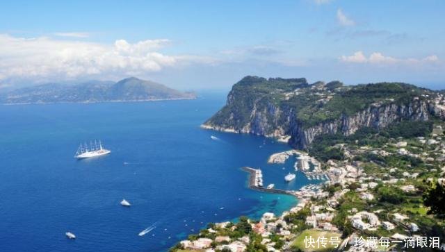意大利卡布里岛，郭碧婷与向佐的理想婚宴之地，宛如海南三亚