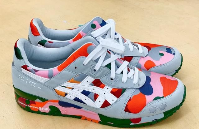 联名@CDG x ASICS 全新联名曝光!鞋舌剪裁有彩蛋...