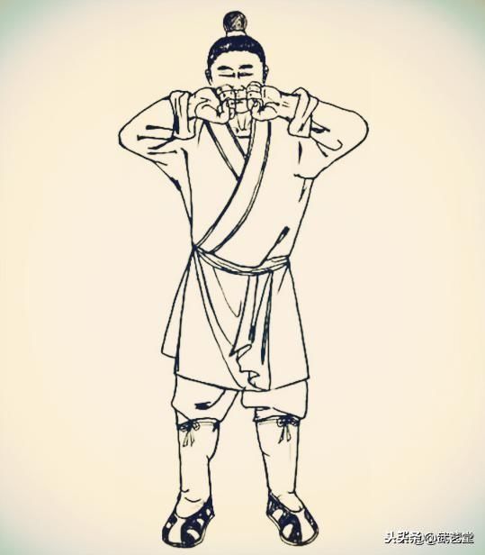 洪门12式易筋经！日行2次，月余可见神效！简单易学的增力练气法