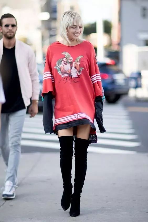 衬衫+衬衫，裙子+裙子…今秋流行这样穿，火了!!