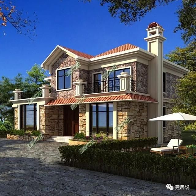 看了一眼就忘不了的别墅，准备好25万，果断回家建