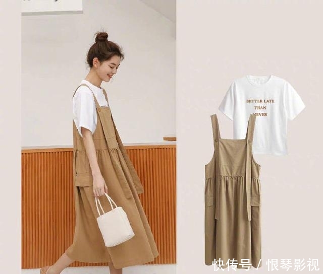 『博主』春暖花开穿什么?时尚博主的9套迷笛裙穿搭示范,清新温柔且优雅