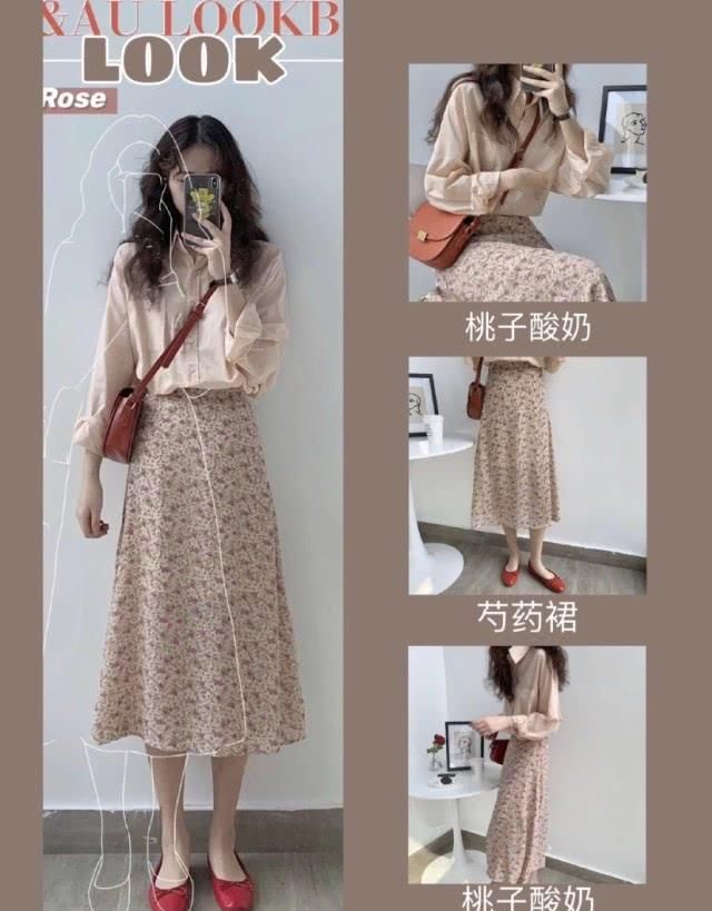  [色系]这3套甜美风穿搭指南真养眼，23岁的小仙女看过来，不要太甜了