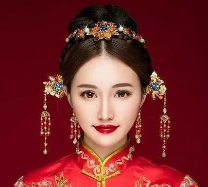  「头饰」唯美复古的中式婚礼头饰，打造出倾国倾城的你