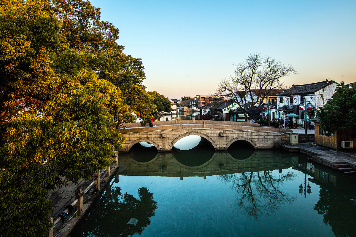 江苏最具特色的古镇景点,15条小河将其划分7岛,还是5A级景点