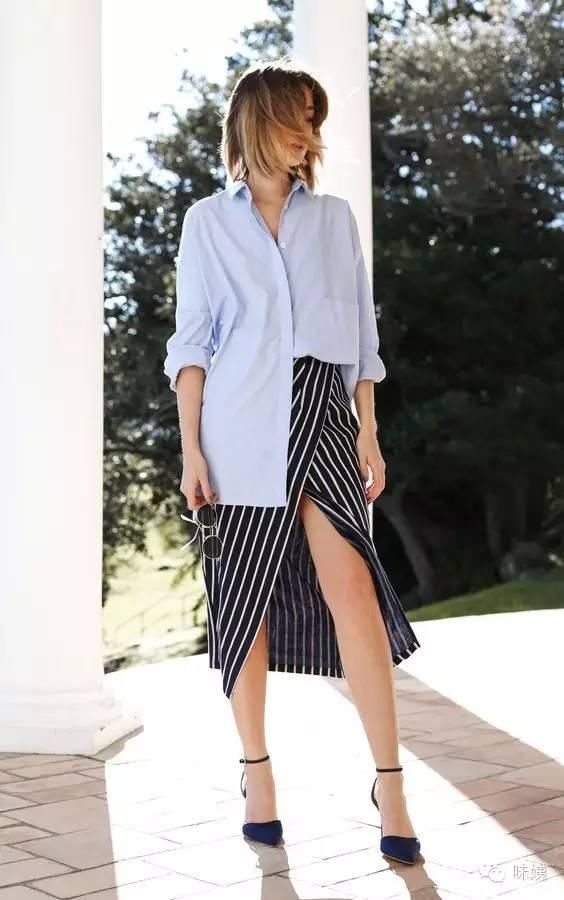 今夏最吸睛的30种半裙搭配，太美了!