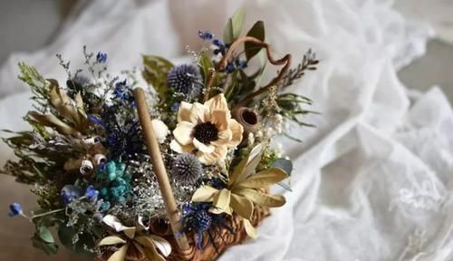  手工@DIY手工制作：用干花做的花艺作品，比鲜花还美！