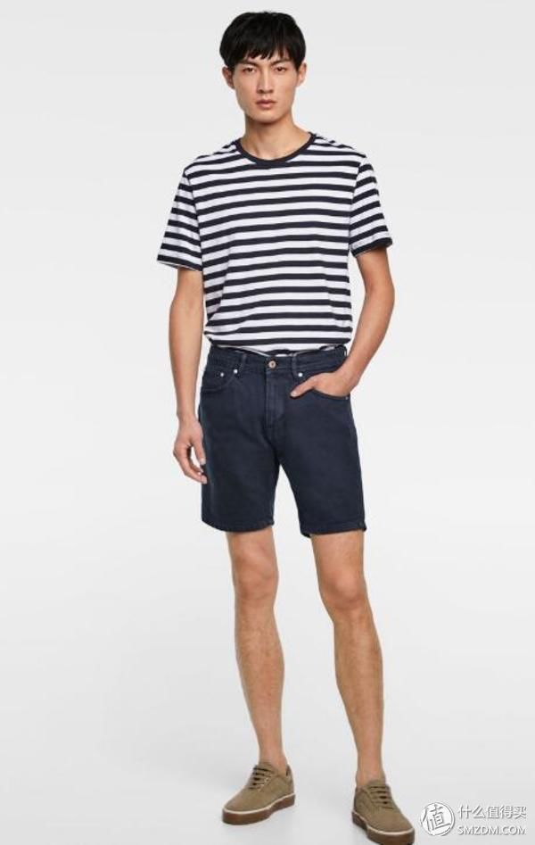 服饰快消品 篇七十六:ZARA 基本款 纯色百慕大牛仔短裤开箱