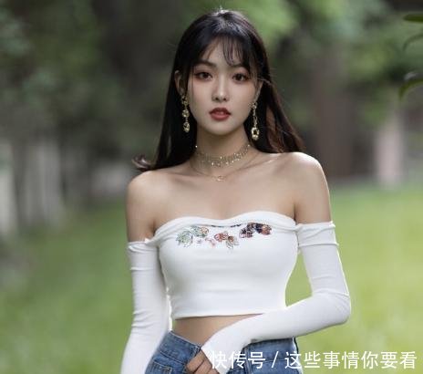 完美■也只有身材完美的女人才配得上一字肩!