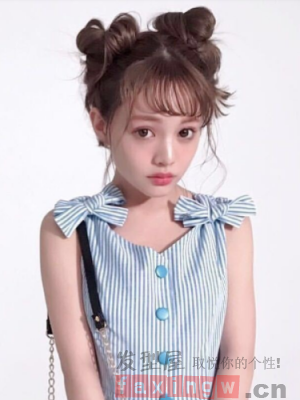 别人扎发怎么那么好看 自己的却像村姑?