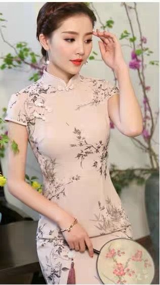 夏季新款改良旗袍连衣裙，时尚修身复古中国风，女子大方婉约气质