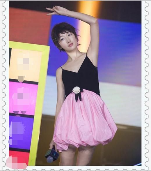 看了88斤周冬雨穿吊带裙，再看94斤热巴，你还会奋不顾身的减肥吗