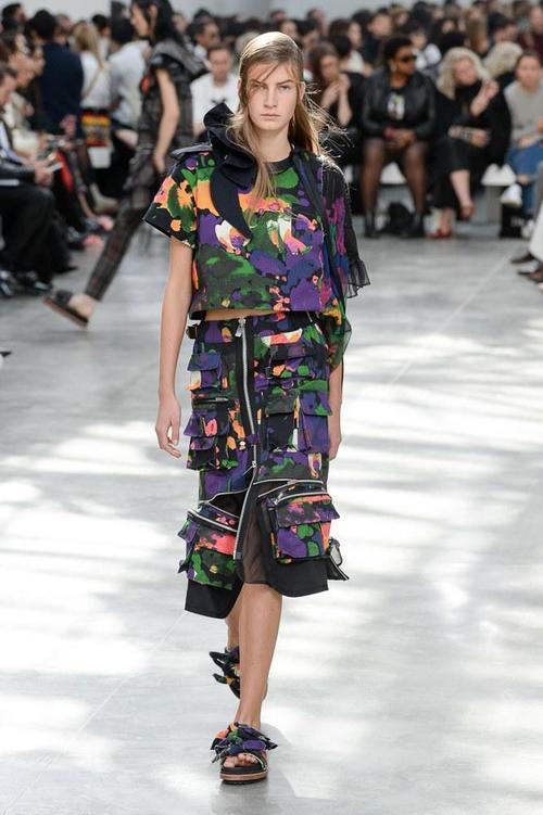 2019春夏时装周上这个小众的牌子 Sacai简直美的不像话