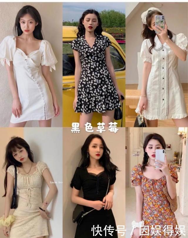  【夏季】今年夏季，连衣裙女孩超显气质又百搭，显瘦的法式裙