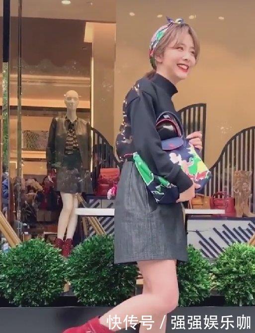  谭松韵■粉丝拍谭松韵不开美颜，真实身材引网友热议，确定体重84斤？