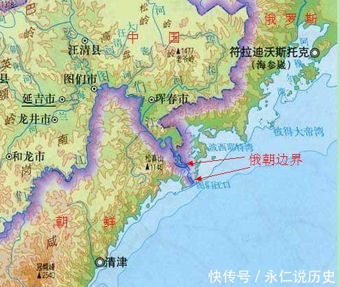 中国东北为何没有出海口，15公里的距离只能望海兴叹