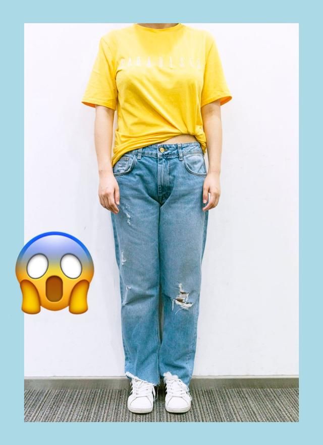 粗腿女孩真人测评｜世界上真的存在显腿瘦的牛仔裤吗？