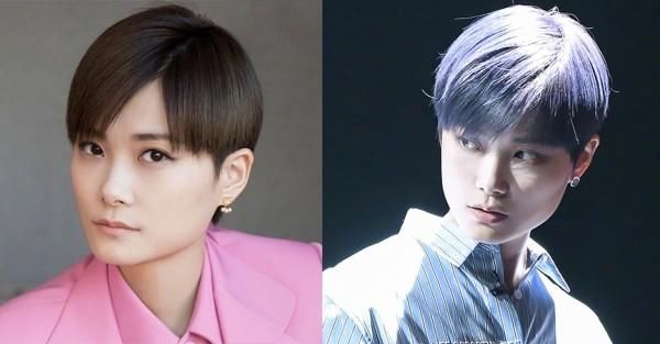 李宇春竟然美成了漫画脸 短发这么拗才对