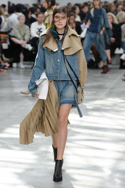 2019春夏时装周上这个小众的牌子 Sacai简直美的不像话