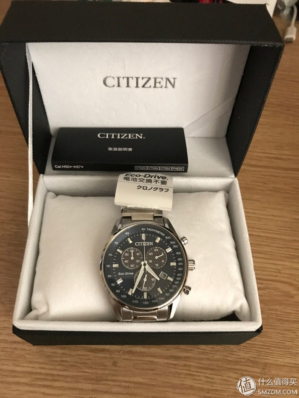 恰似蓝天使般的一抹骚蓝:西铁城三眼计时腕表AT2390-58L