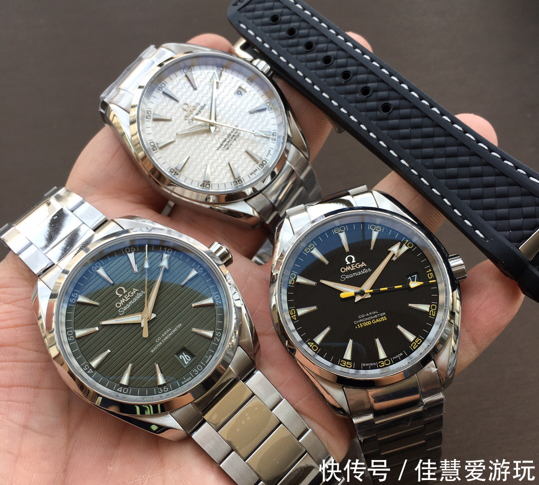 【柚木】鬼斧神工到底有多厉害?欧米茄海马150柚木系列‘墨绿色’新款
