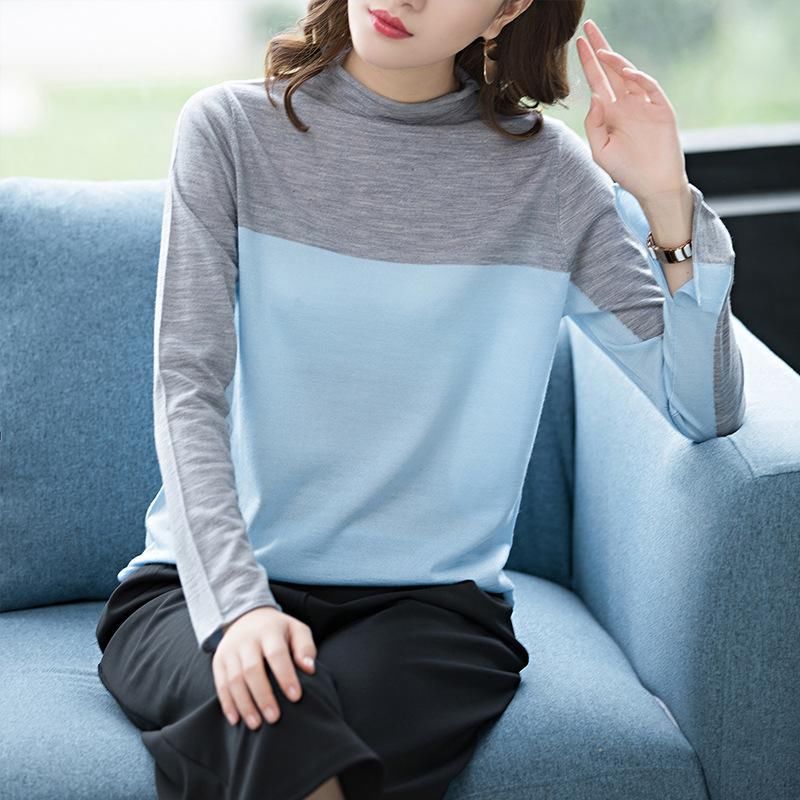 该买的这几款打底衫，秋冬很流行，大方气质，舒适透气很潮