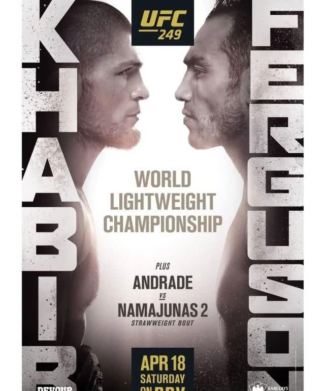  「备战」卡比布照常备战UFC249：我不在乎在哪里对决弗格森