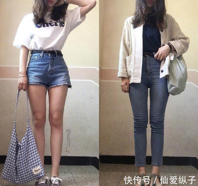  「日常」少女的日常搭配参考，休闲舒适就好看