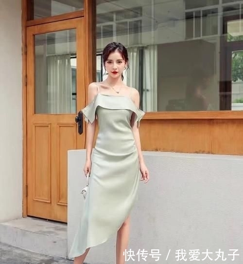 韵味:米白色连衣裙,时尚优雅,彰显东方女性韵味!