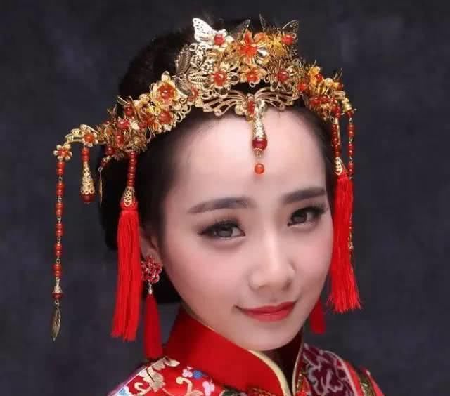  「头饰」唯美复古的中式婚礼头饰，打造出倾国倾城的你