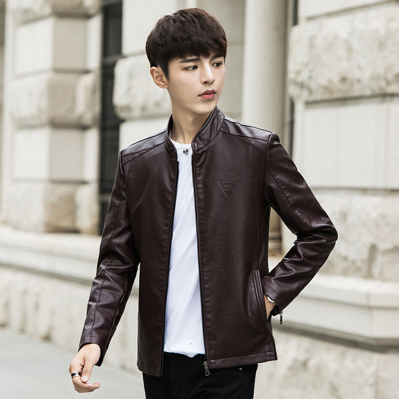 30男人一朵花，要是再配上这些皮夹克外套，简直就是锦上添花