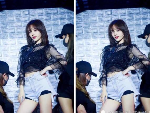 鞠婧祎的短裤很短？那你是没见过娜扎的，自行找亮点！