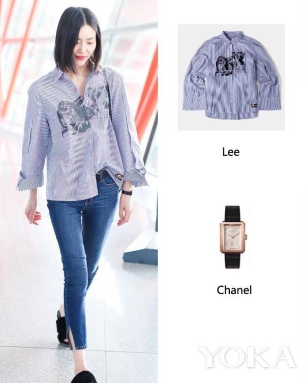 唐嫣把这几款T恤都穿了个遍，超低门槛百搭款谁穿谁美！