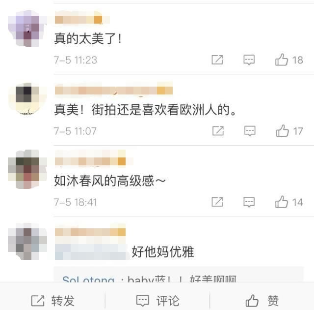 能驾驭得了这条深V长裙的女明星，也只有她了
