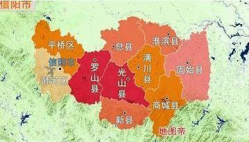 信阳市为何属于河南省, 而不划给湖北