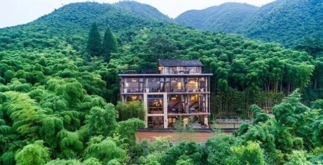 中国超美的民宿院子