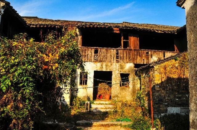 湖岛古村世外桃源