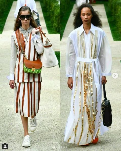 纽约时装周古力娜扎阿汤嫂比邻而座全程无互动，被孤立的中国小花