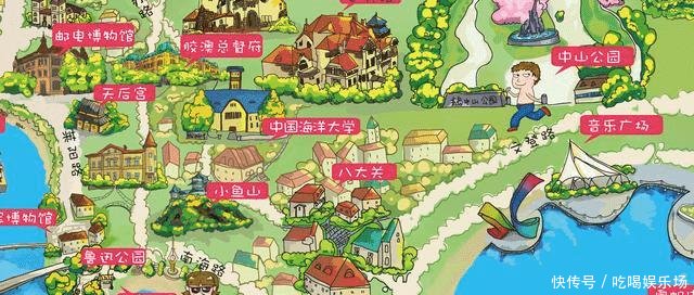  「划分」划分为10个地区的青岛