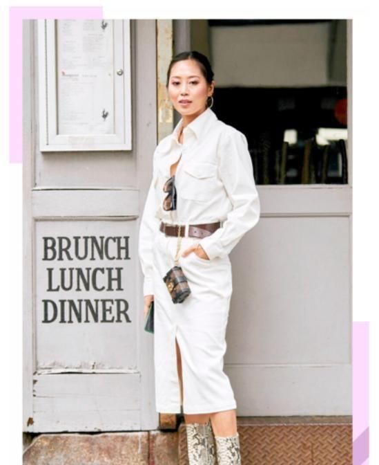  「风衣」春季风衣新穿法，变成裙装款式简约更百搭，穿上遮肉显瘦又时髦