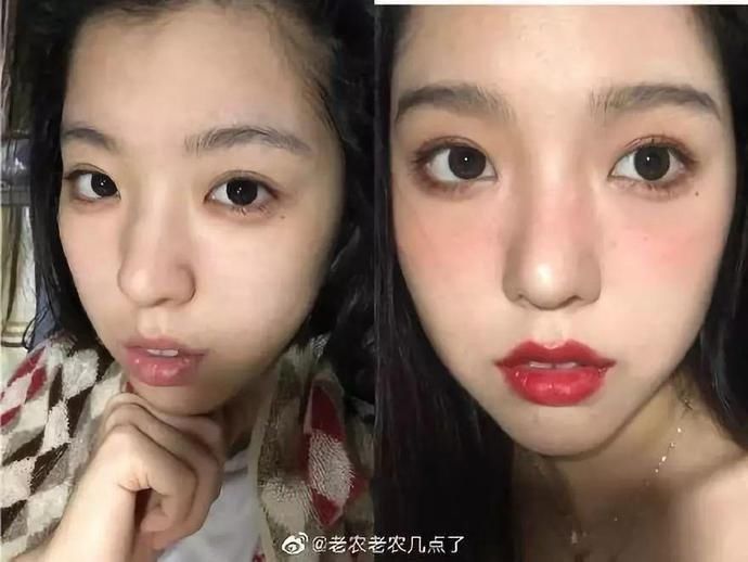 『女生』女生化妆后的迷之自信?简直不敢相信自己的眼睛,这就是整容吧!