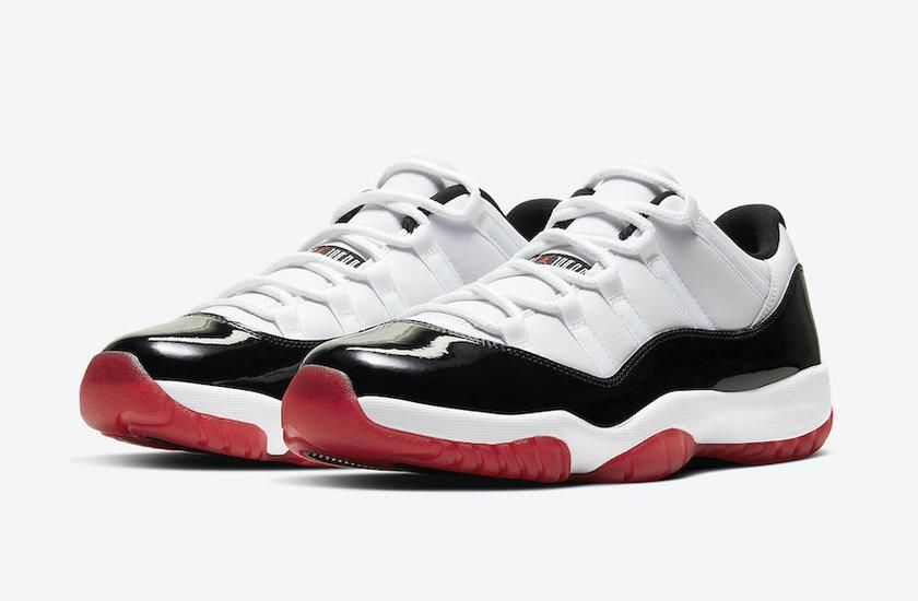  [发售]6月中旬发售，AJ11 Low “White Bred”官图释出