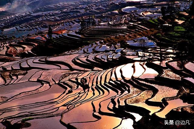 《云南风光》多依树梯田，壮美秀丽，如梦如幻的人间仙境！