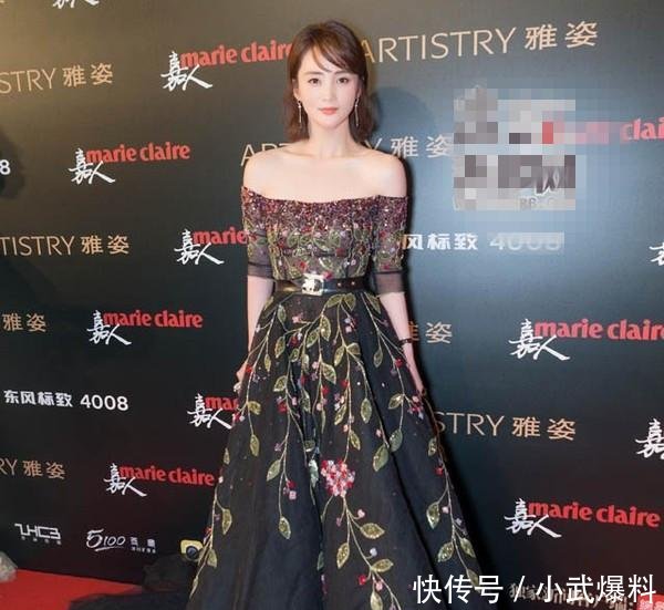 一直以为杨幂穿印花裙是最美的, 直到我看到了蒋勤勤!