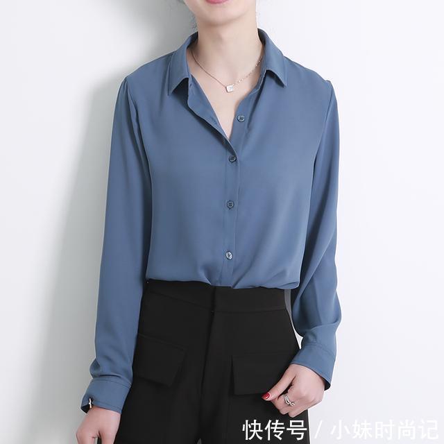女装韩版@OL必备的气质衬衫,气质女人的最佳选择,简直美爆