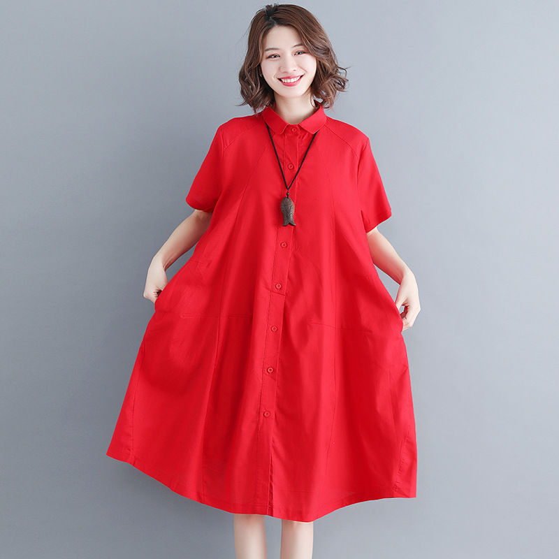 想做个文艺气息十足的女人，就来试试这几款棉麻连衣裙，气质十足