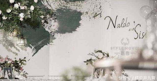 #花园#这场婚礼像极了花园中的清新邂逅