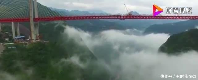 牛气了我的国，世界最壮观大桥在咱中国，司机不敢往下看