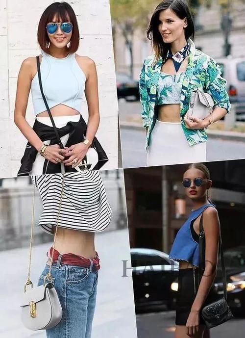 杨幂最近啥都敢穿！上衣高腰下衣超短裙，硬是比国外妹子高出一截