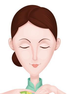 『图解』护肤品的正确使用手法图解